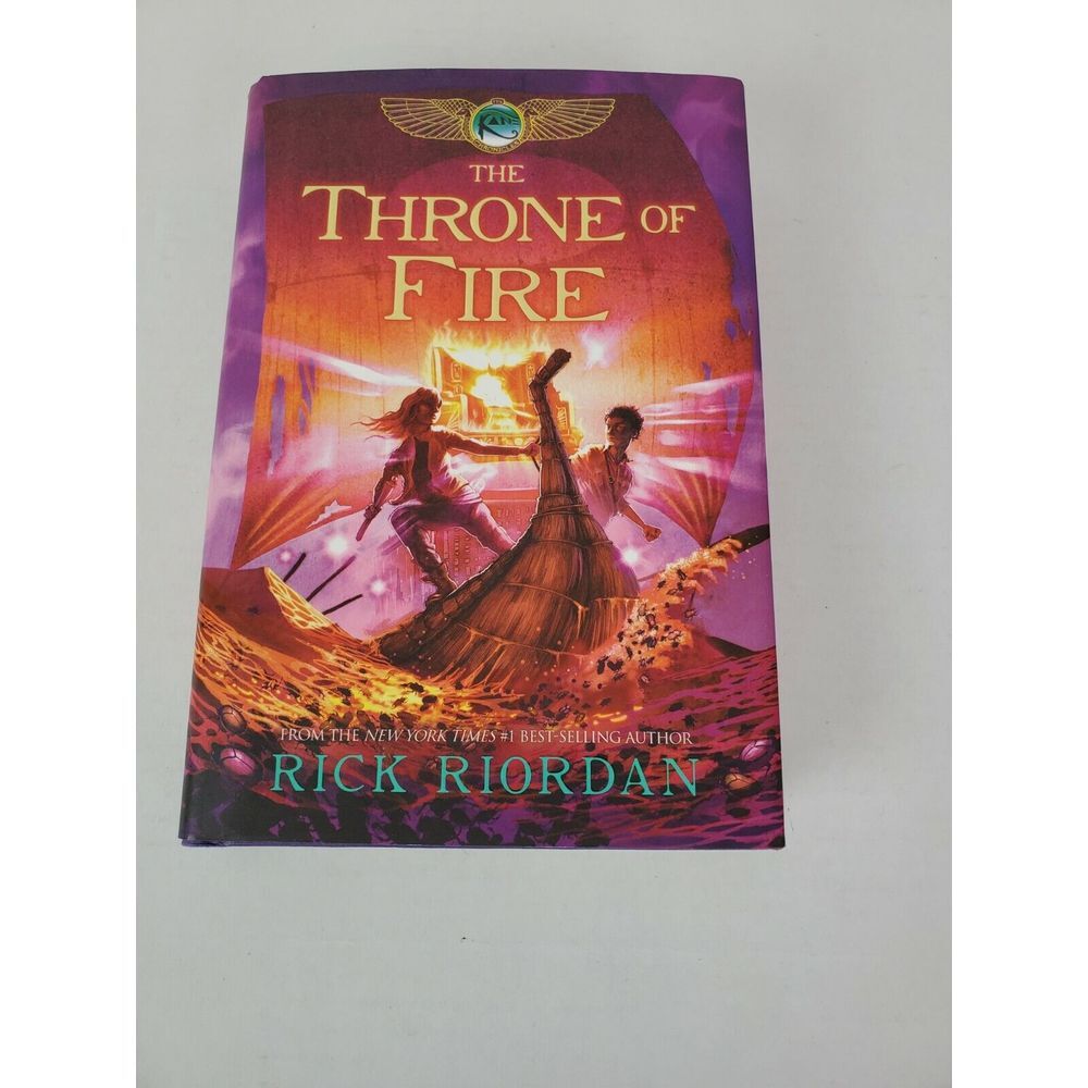 Rick Riordan The‎ Kane Chronicles: The Throne of Fire (Hardcover)